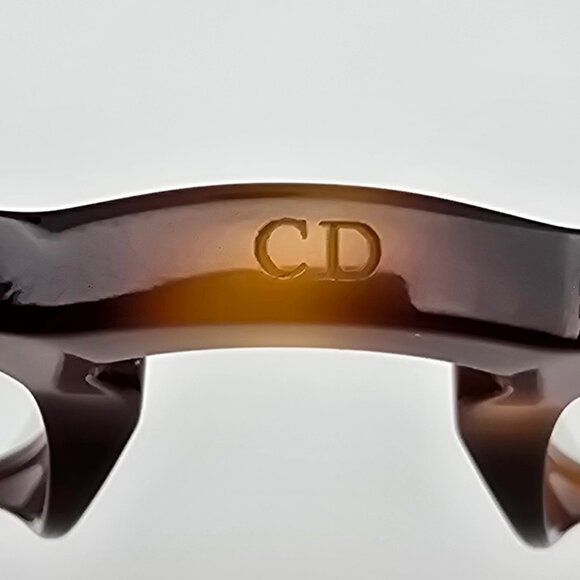*SOLD*Christian Dior Dioressence 5 581 Havana Black Eyeglasses Frame w Case 49mm - Picture 8 of 16